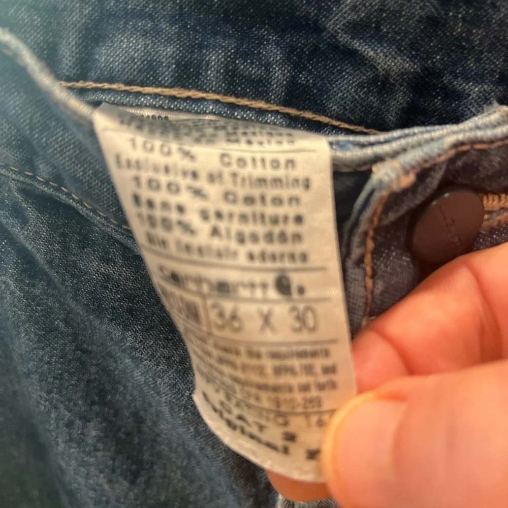 Carhartt flame resistant painters pants in used condition size 36/30